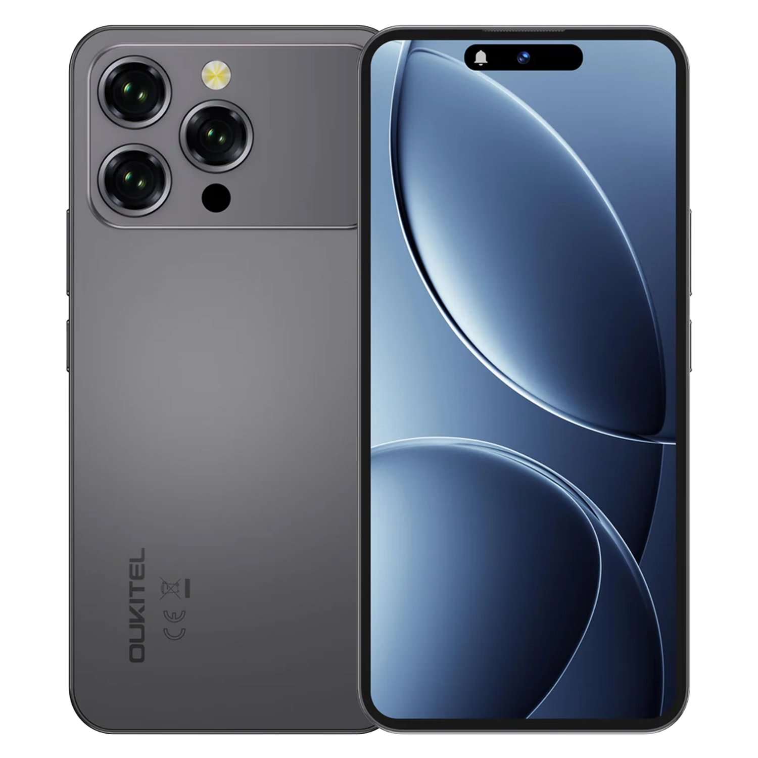 cel-oukitel-p1-pro-ds256gb4-67-black-promo-1417210-00cc8 Smartphone Oukitel P1 Pro 256GB 4GB RAM Dual SIM Pantalla 6.7" - Negro - Imagen 1