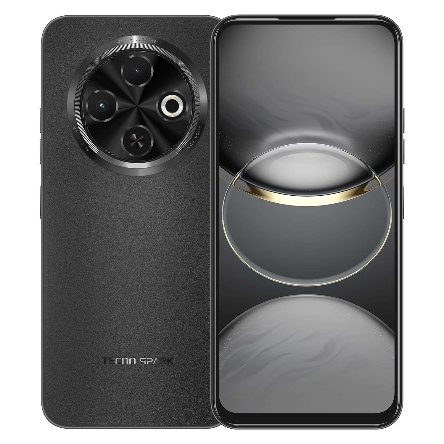 cel-tecno-spark-30c-kl5-ds256gb8-667-black-1394917-4agwg Smartphone Tecno Spark 30C KL5 256GB 8GB RAM Dual SIM Pantalla 6.67" - Negro (Anatel) - Imagen 1