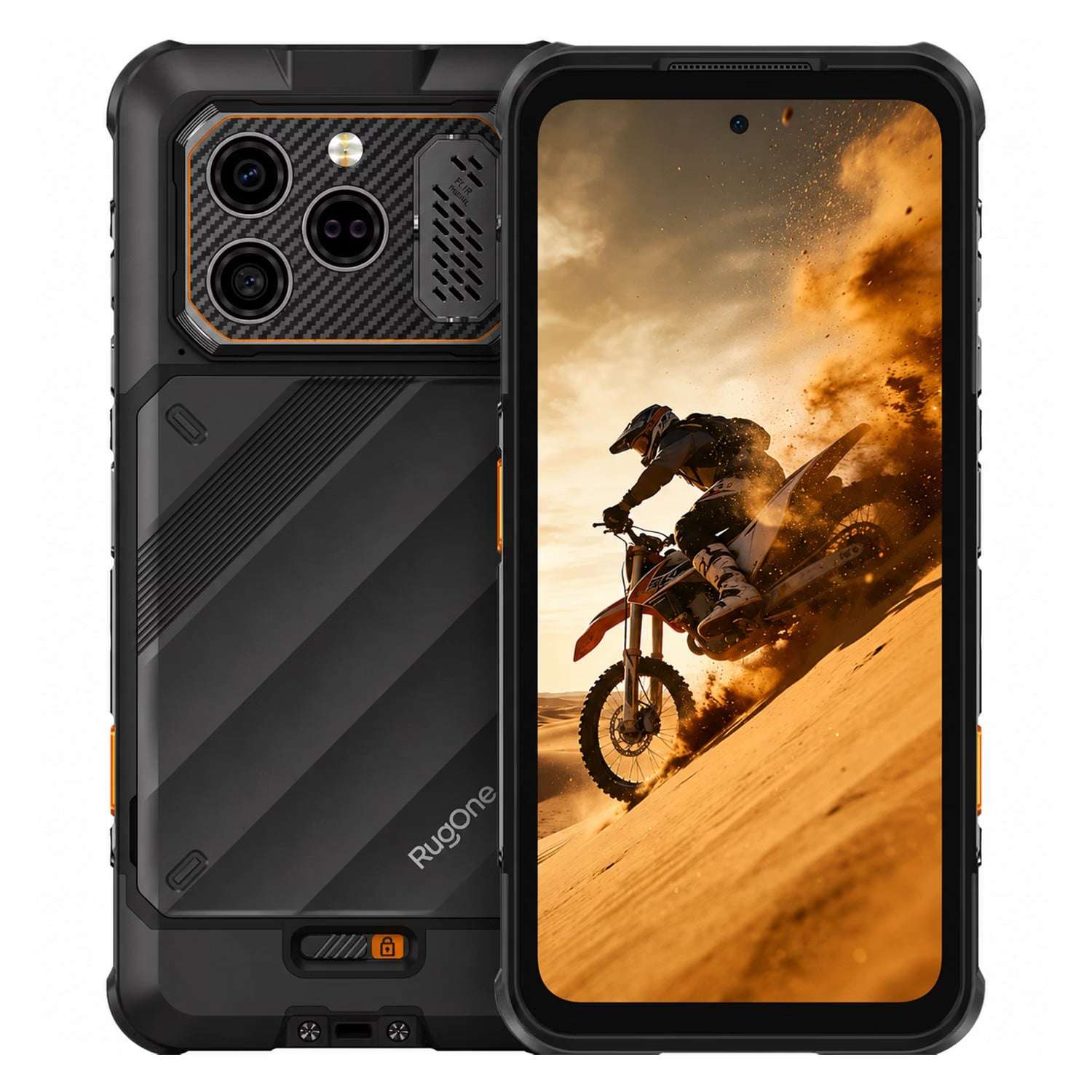 cel-ulefone-rugone-xever-8-ds128gb8-650-black-1396751-7yzjp Smartphone Ulefone RugOne Xever 8 128GB 8GB RAM Dual SIM NFC Pantalla 6.5" - Negro - Imagen 1