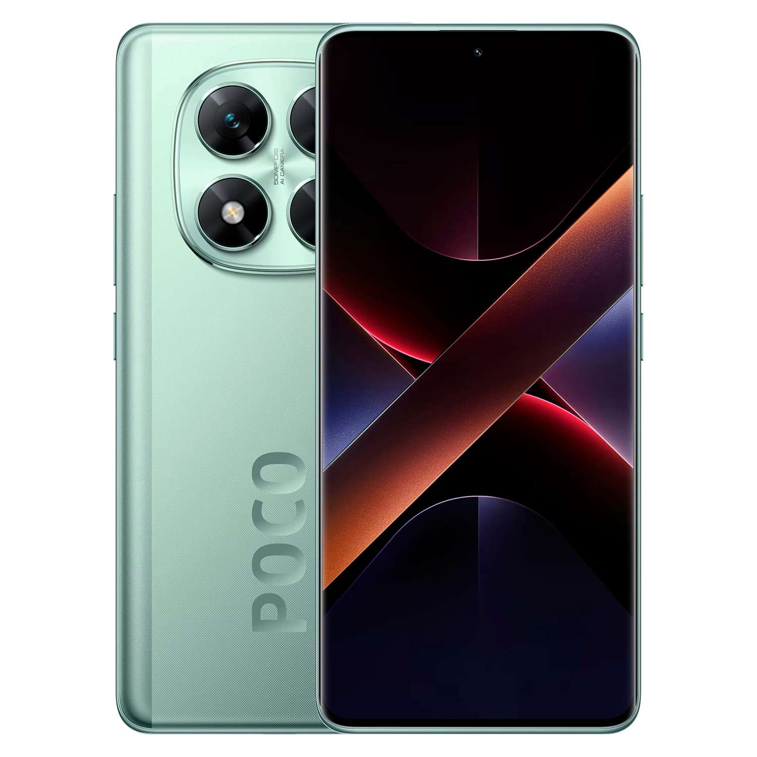 cel-xiaomi-poco-x7-ds8ram256gb-5g-667-4k-green-india-1346978-4ksig Smarphone Xiaomi Poco X7 5G 256GB 8GB RAM Dual SIM Pantalla 6.67" Índia - Verde - Imagen 1