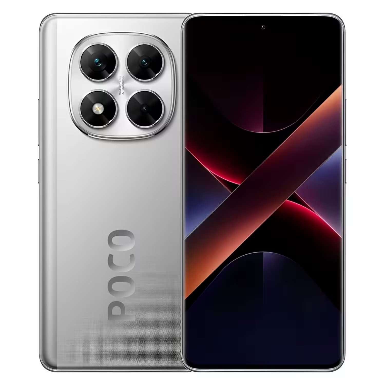 cel-xiaomi-poco-x7-ds8ram256gb-5g-667-4k-silver-india-1346961-bju19 Smartphone Xiaomi Poco X7 5G Global 256GB 8GB RAM Dual SIM Pantalla 6.67" Índia - Plata - Imagen 1