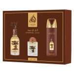 Kit Lattafa Pride Eternal Oud Gift Set Eau de Parfum Unissex - 3 Unidades