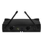 Micrófono Dinámica Quanta QTMIC103 Inalámbrico Bivolt - Negro - Imagen 2