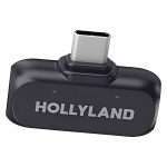 Micrófono Solapa Hollyland Lark A1 Duo USB-C Inalámbrico para Smartphone - Gris Espacial - Imagen 3