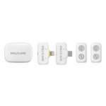 Micrófono Solapa Hollyland Lark A1 USB-C Lightning para Smartphone Inalámbrico - Blanco - Imagen 2