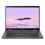 Notebook Acer Chromebook Plus Spin 714 Intel Core Ultra 5-115U 8GB RAM 256GB SSD Pantalla 14" Full HD Touch ChromeOS Inglés Gris - CP714-1H-54UB