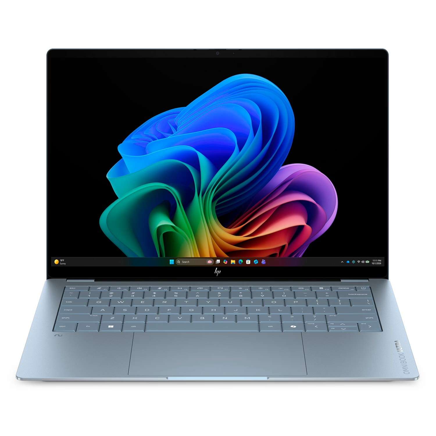 nb-hp-14-kg0033dx-snapdragon-x-elite-32g1tbssd143k-oledw11touch-1366525-ubu4z Notebook HP OmniBook Ultra Snapdragon X Elite 32GB RAM 1TB SSD Pantalla 14" 3K OLED Touch Windows 11 Azul - 14-KG0033DX - Imagen 1