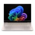 Notebook HP OmniBook Ultra Intel Core Ultra 7-356H 16GB RAM 1TB SSD Pantalla 14" OLED Touch Windows 11 Inglés Dorado - 14-KD0013DX