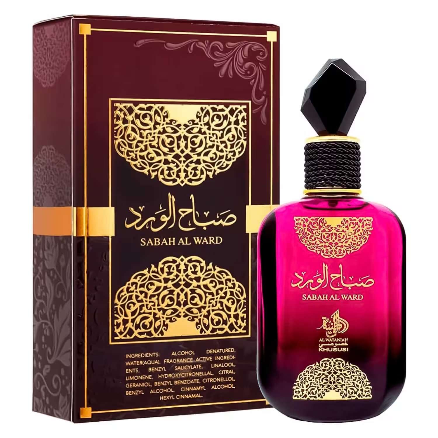 perfume-al-wataniah-sabah-al-ward-eau-de-parfum-feminino-100ml-1064643-63757 Perfume Al Wataniah Sabah Al Ward Eau de Parfum Femenino 100ml - Imagen 1