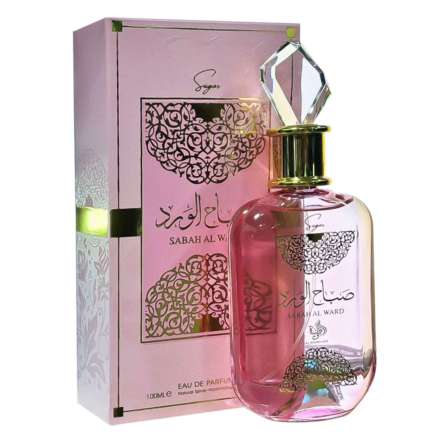 perfume-al-wataniah-sabah-al-ward-sugar-eau-de-parfum-feminino-100ml-1275353-40902 Perfume Al Wataniah Sabah Al Ward Sugar Eau de Parfum Femenino 100ml - Imagen 1