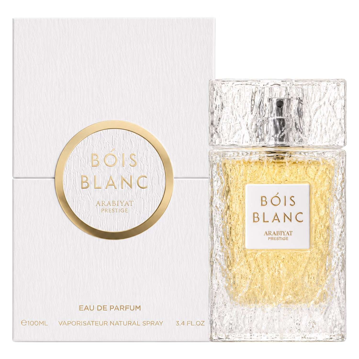 perfume-arabiyat-prestige-bois-blanc-edp-100ml-1408997-8kiv2 Perfume Arabiyat Prestige Bois Blanc Eau de Parfum Unissex 100ml - Imagen 1