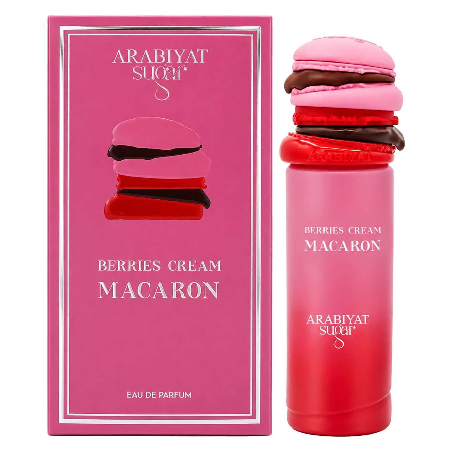 perfume-arabiyat-sugar-macaron-berries-cream-edp-100ml-1409079-h24ue Perfume Arabiyat Sugar Berries Cream Macaron Eau de Parfum Femenino 100ml - Imagen 1