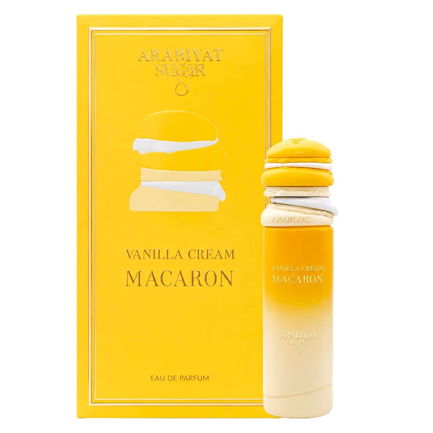 perfume-arabiyat-sugar-macaron-vanilla-cream-edp-100ml-1409086-8i1js Perfume Arabiyat Sugar Vanilla Cream Macaron Eau de Parfum Unissex 100ml - Imagen 1