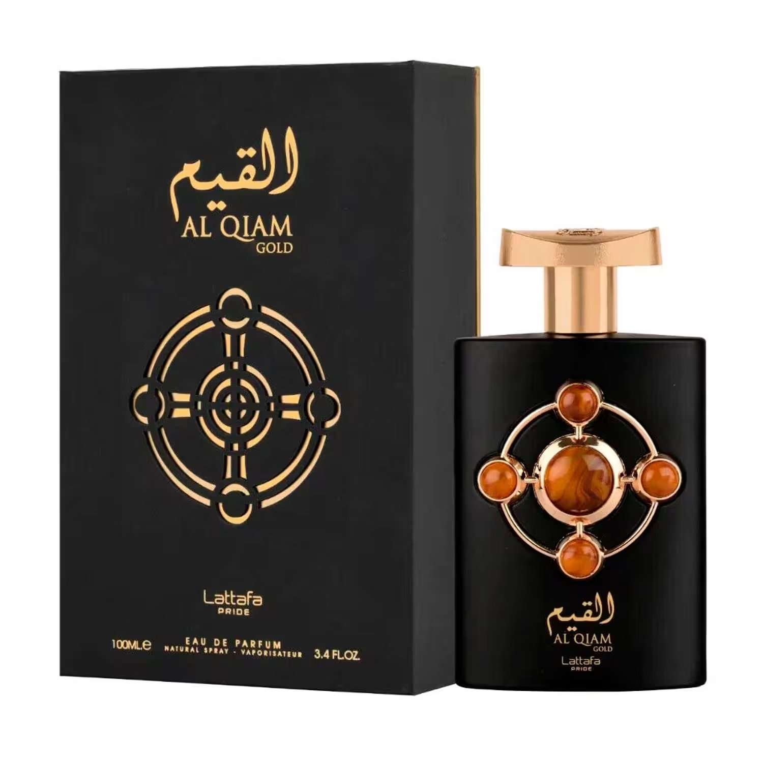 perfume-lattafa-al-qiam-gold-eau-de-parfum-unissex-100ml-1097405-66643 Perfume Lattafa Al Qiam Gold Eau de Parfum Unissex 100ml - Imagen 1