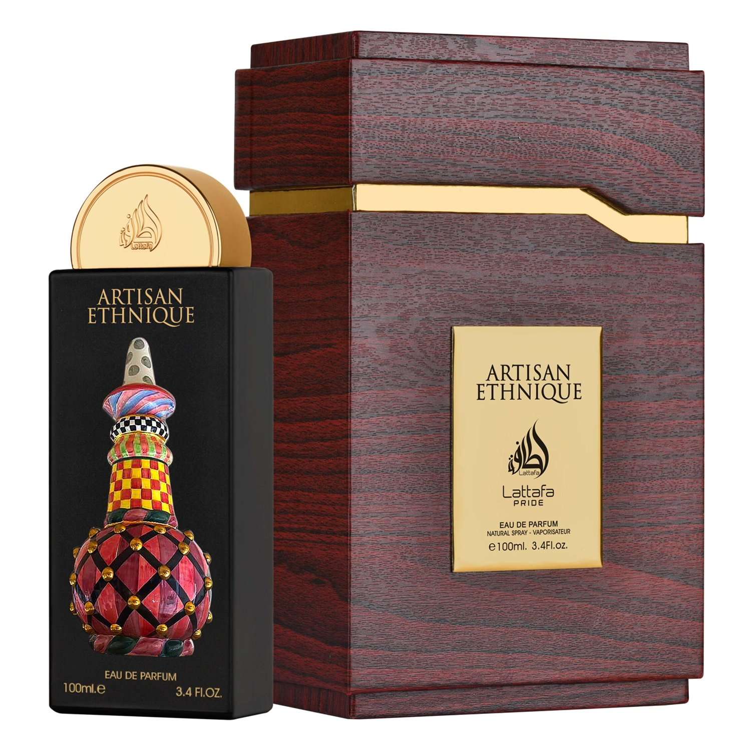 perfume-lattafa-artisan-ethnique-eau-de-parfum-unissex-100ml-1208887-22115 Perfume Lattafa Artisan Ethnique Eau de Parfum Unissex 100ml - Imagen 1