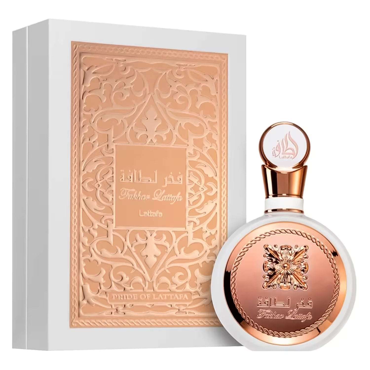 perfume-lattafa-fakhar-rose-eau-de-parfum-feminino-100ml-1093674-73635 Perfume Lattafa Fakhar Rose Eau de Parfum Femenino 100ml - Imagen 1