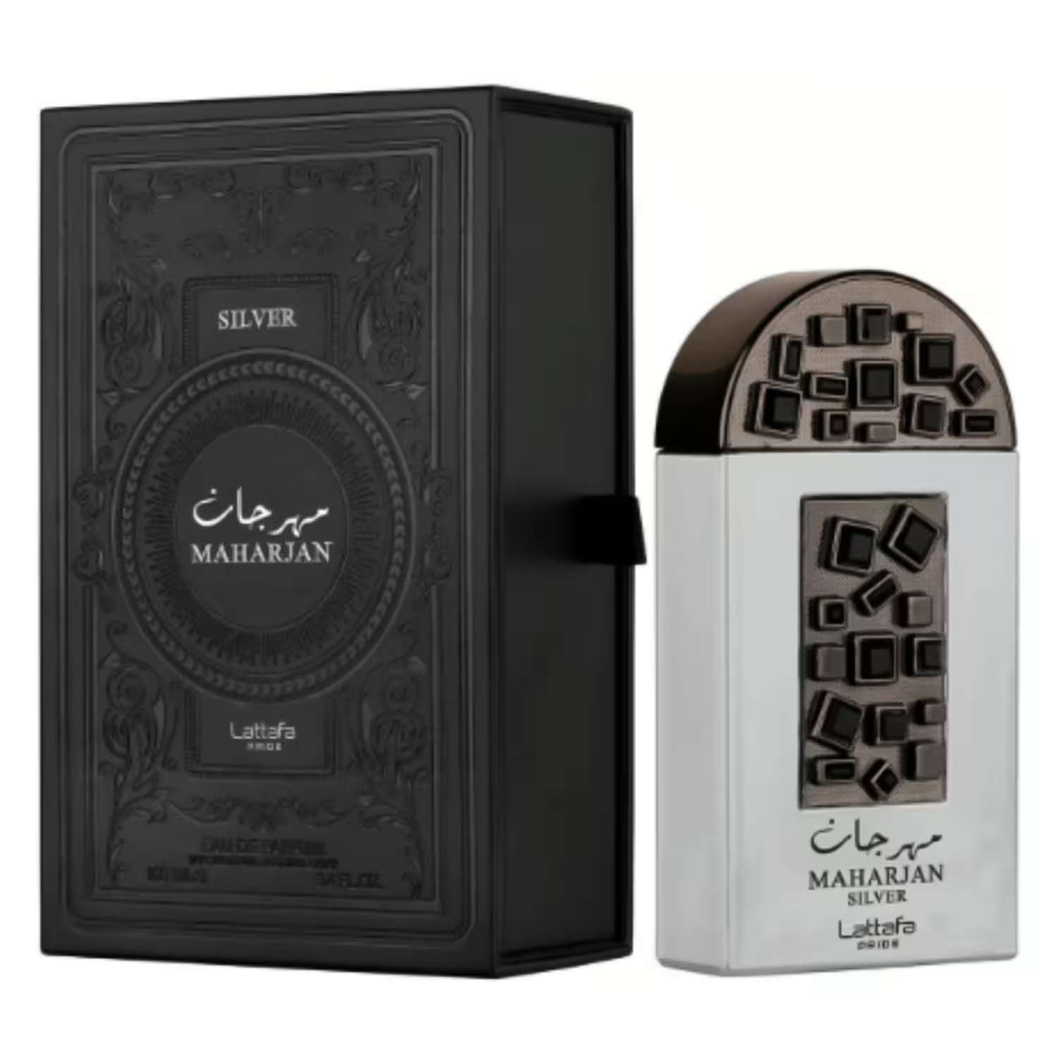 perfume-lattafa-pride-maharjan-silver-eau-de-parfum-unissex-100ml-1163315-38994 Perfume Lattafa Pride Maharjan Silver Eau De Parfum Unissex 100ml - Imagen 1