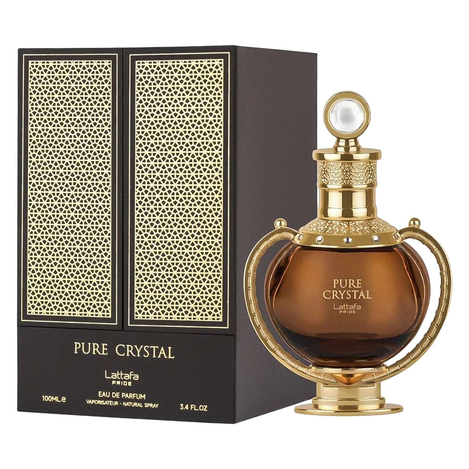 perfume-lattafa-pure-crystal-eau-de-parfum-unissex-100ml-1319613-11377 Perfume Lattafa Pure Crystal Eau de Parfum Unissex 100ml - Imagen 1