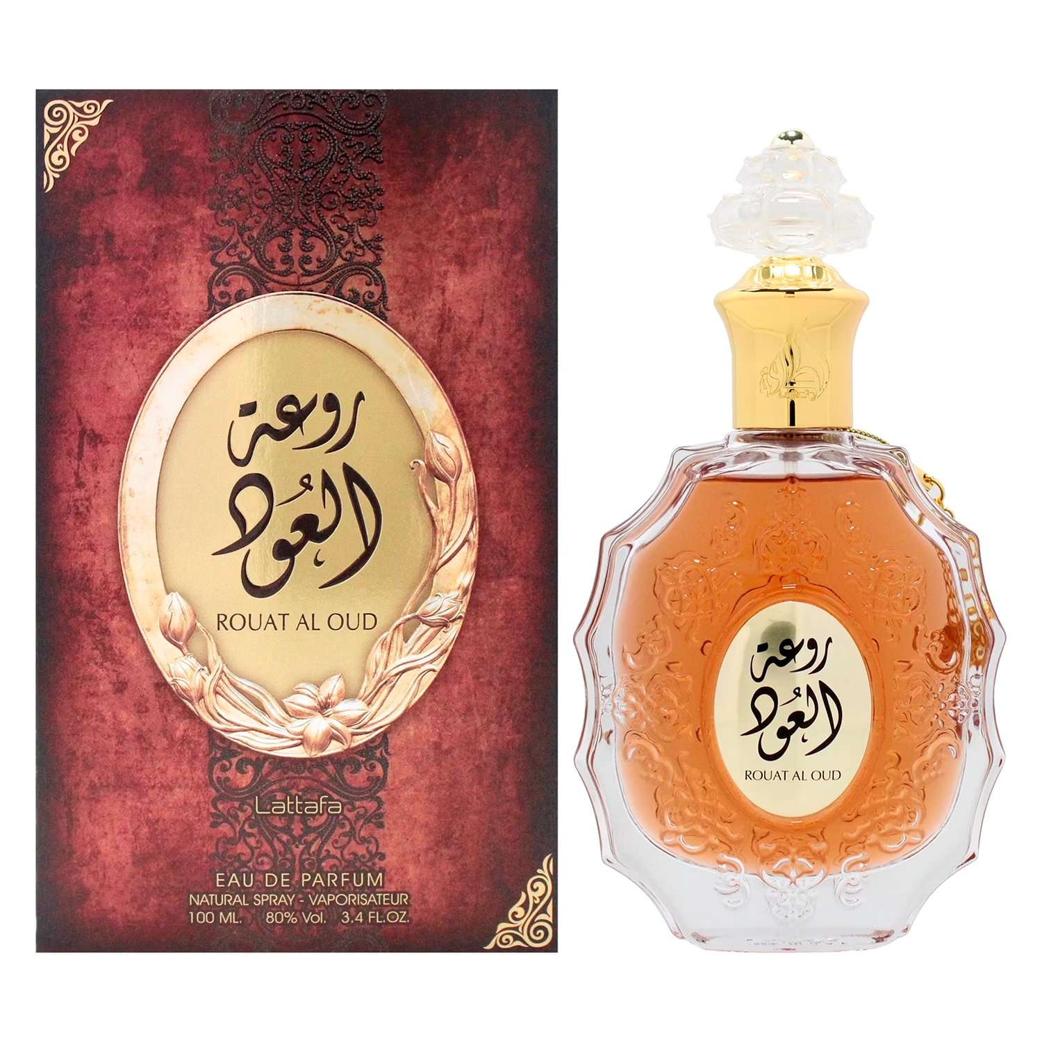 perfume-lattafa-rouat-al-oud-eau-de-parfum-unissex-100ml-1267914-23481 Perfume Lattafa Rouat Al Oud Eau de Parfum Unissex 100ml - Imagen 1