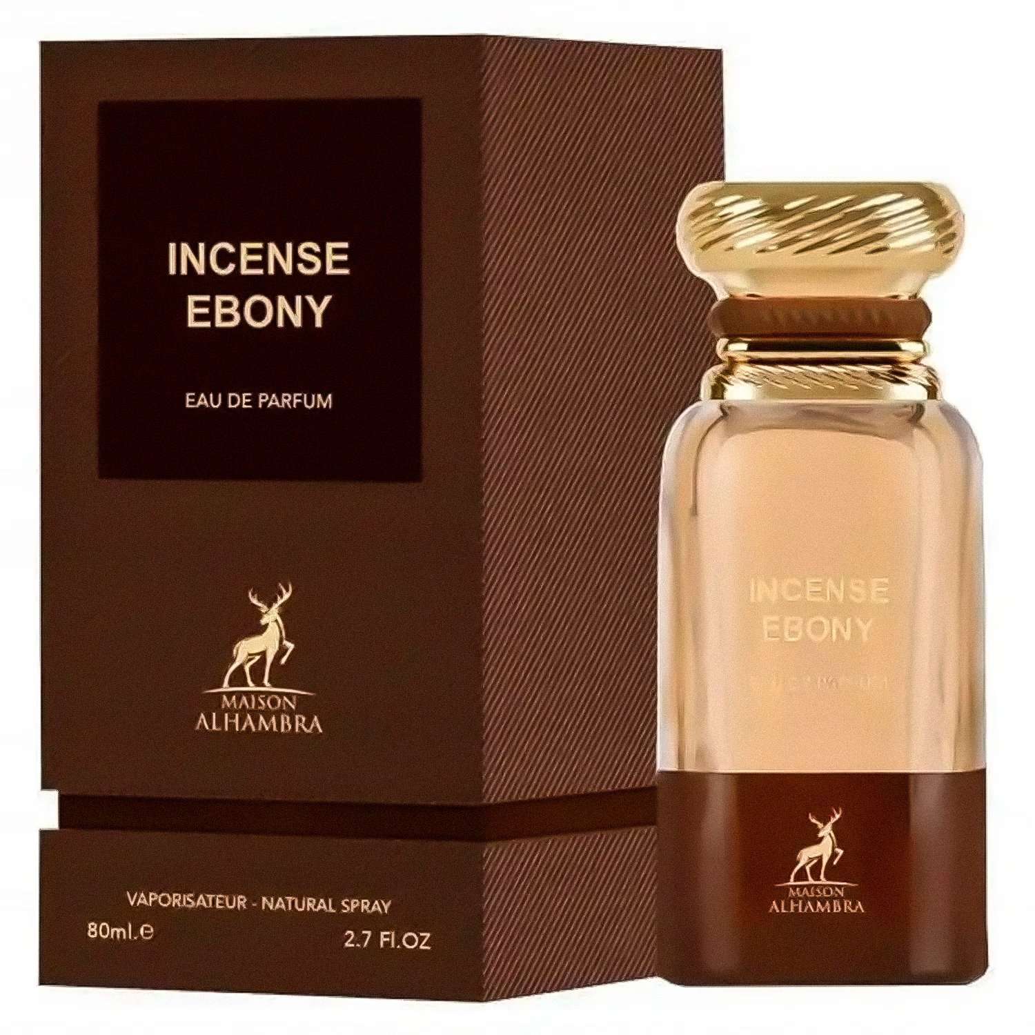 perfume-maison-alhambra-incense-ebony-eau-de-parfum-unissex-80ml-1265835-73206 Perfume Maison Alhambra Incense Ebony Eau de Parfum Unissex 80ml - Imagen 1
