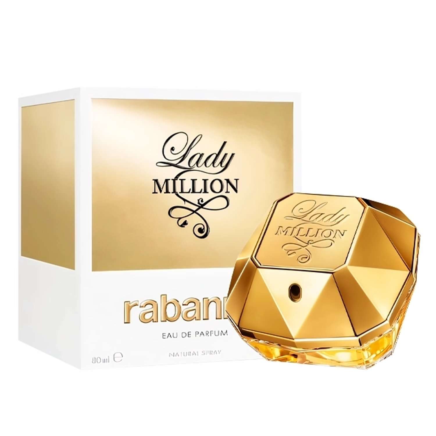 perfume-paco-rabanne-lady-million-eau-de-parfum-feminino-80ml-1064612-43316 Perfume Paco Rabanne Lady Million Eau de Parfum Femenino 80ml - Imagen 1