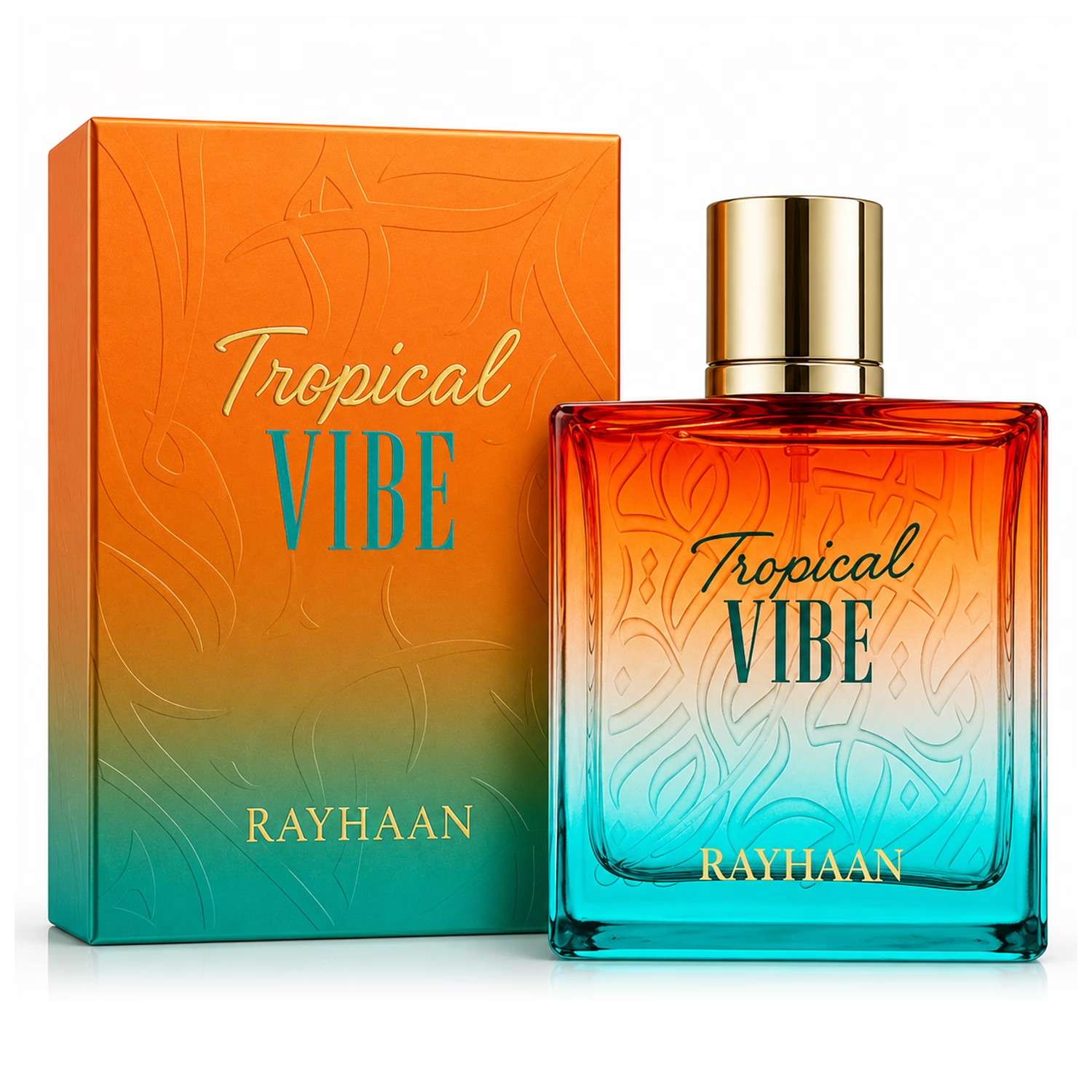 perfume-rayhaan-tropical-vibe-edp-100ml-1308532-b8cyx Perfume Rayhaan Tropical Vibe Eau de Parfum Unissex 100ml - Imagen 1