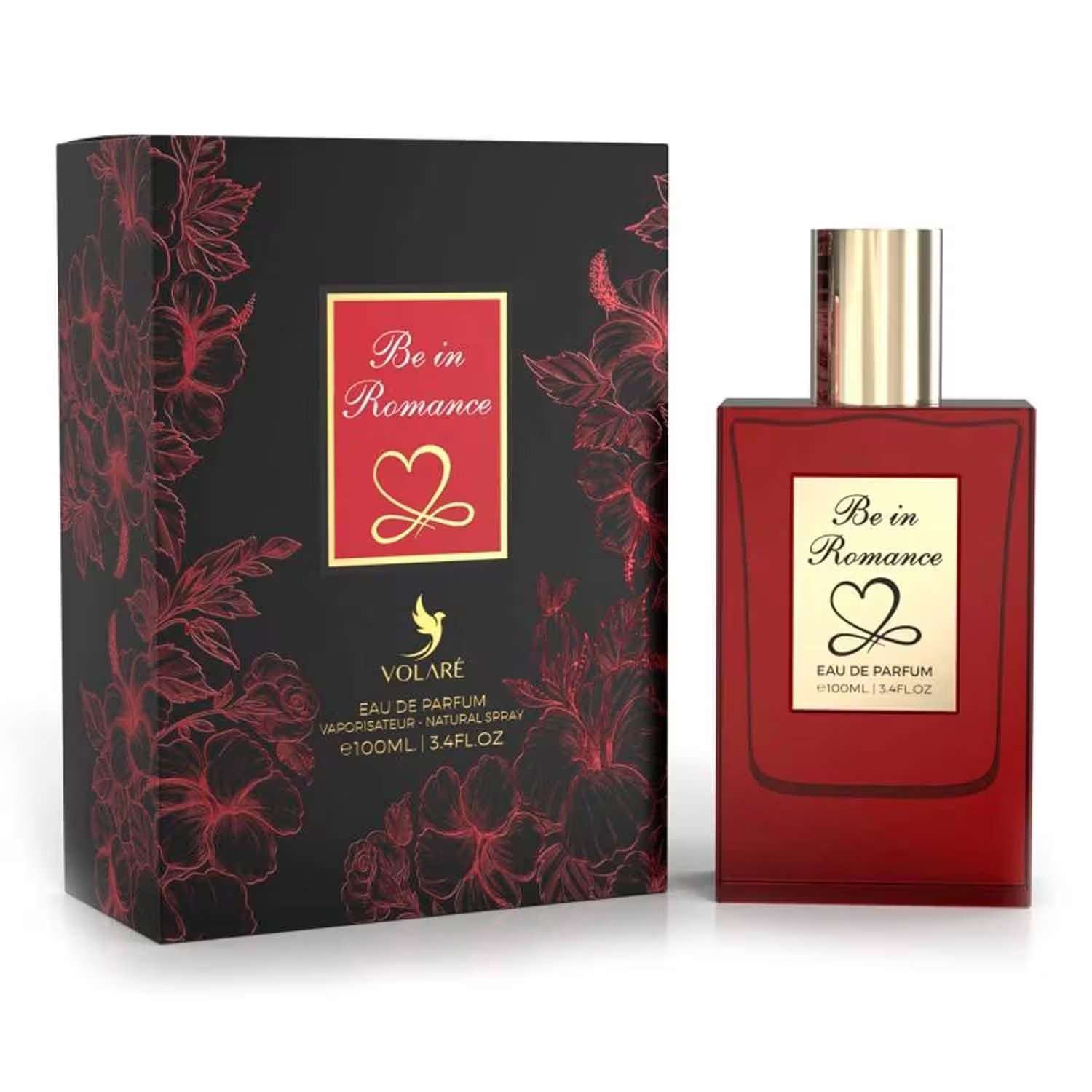 perfume-volare-be-in-romance-eau-de-parfum-unissex-100ml-1165593-76644 Perfume Volaré Be in Romance Eau de Parfum Unissex 100ml - Imagen 1
