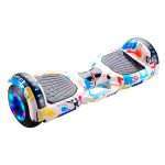 Scooter Eléctrico HYE 6.5'' Bluetooth LED + Bolsa - Full Color Blanco - Imagen 2