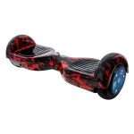 Scooter Eléctrico HYE 6.5'' Bluetooth LED + Bolsa - Rojo Fuego