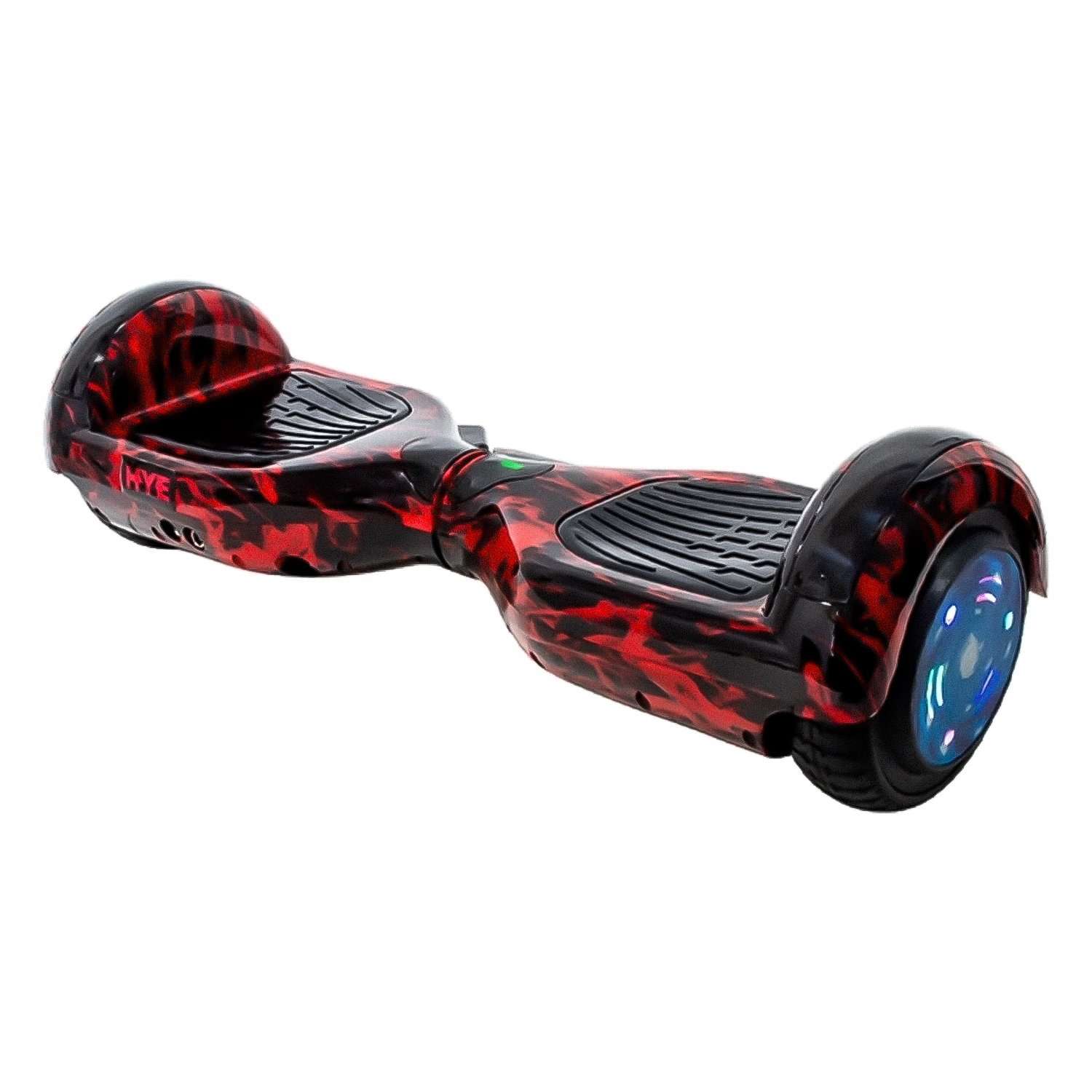 scooter-eletrico-hye-6-5-bluetooth-led-bolsa-vermelho-fogo-1302905-46385 Scooter Eléctrico HYE 6.5'' Bluetooth LED + Bolsa - Rojo Fuego - Imagen 1