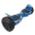 Scooter Eléctrico Interbras 8.5" OFF Road Bluetooth LED - Azul Camuflaje - Imagen 2