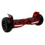 Scooter Eléctrico Interbras 8.5" OFF Road Bluetooth LED - Ice Fire