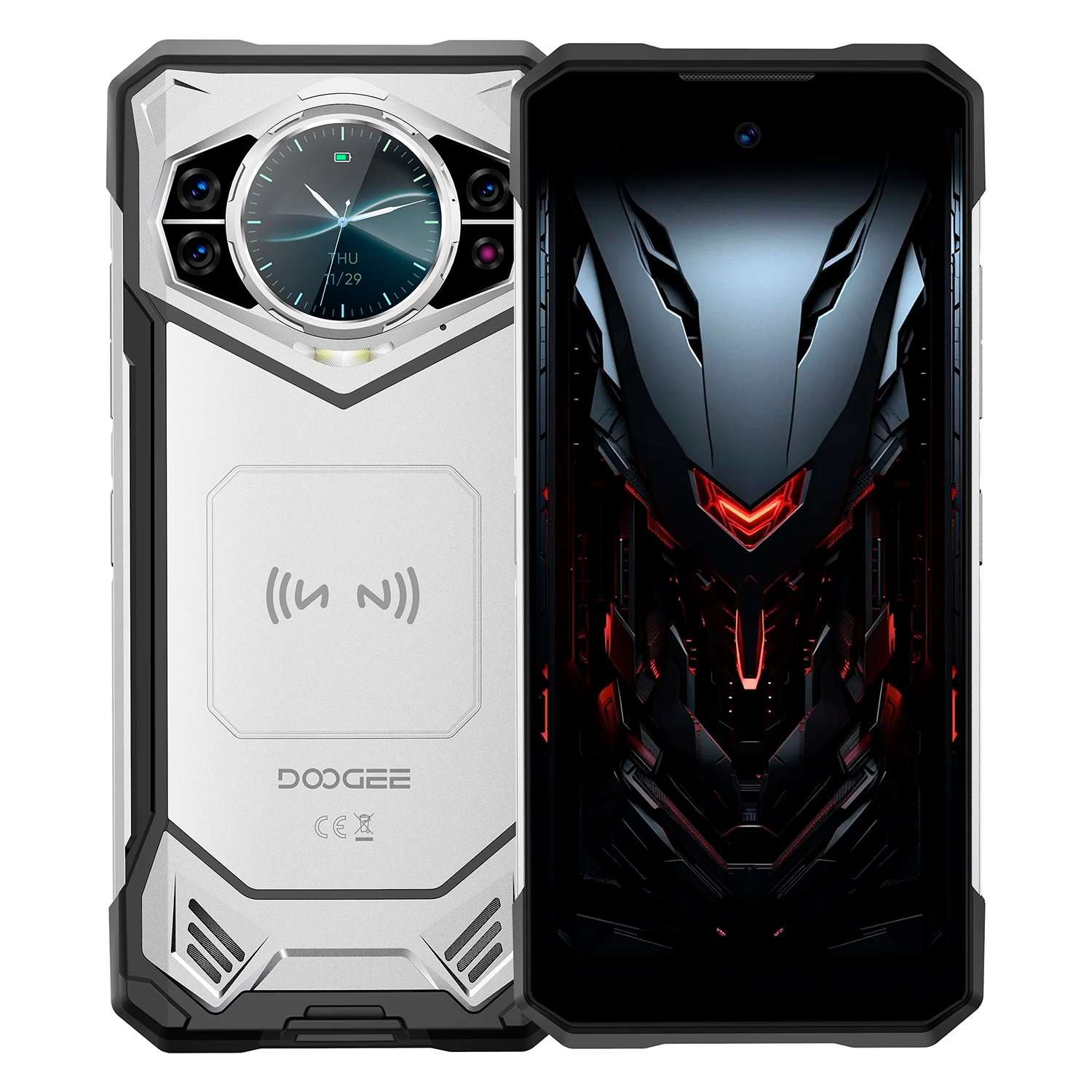 smartphone-doogee-s200-256gb-12gb-ram-dual-sim-tela-6-72-prata-1229714-33693 Smartphone Doogee S200 256GB 12GB RAM Dual SIM Pantalla 6.72" - Plata - Imagen 1