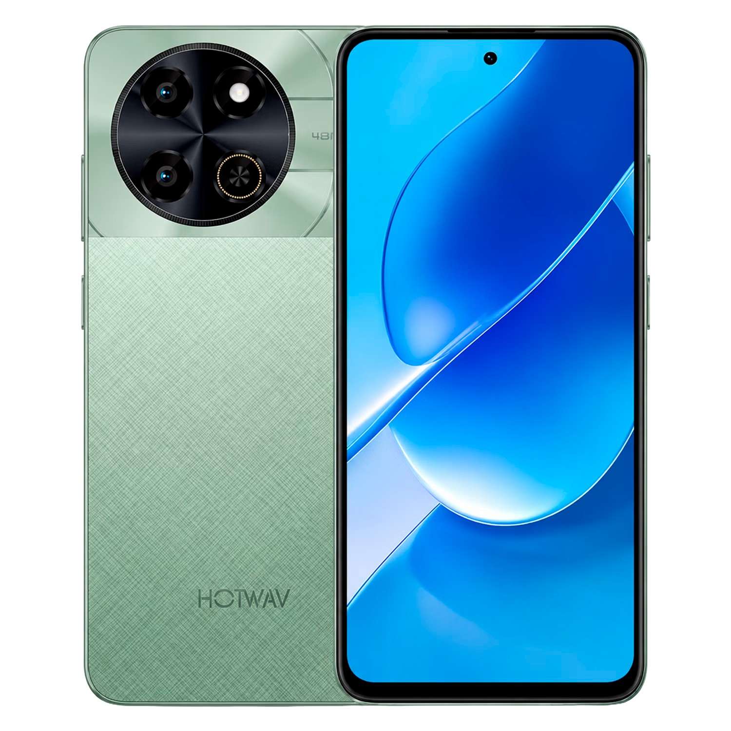 smartphone-hotwav-note-18-pro-128gb-6gb-ram-dual-sim-tela-72-verde-1413373-32ycy Smartphone Hotwav Note 18 Pro 128GB 6GB RAM Dual SIM Pantalla 7.2" - Verde - Imagen 1