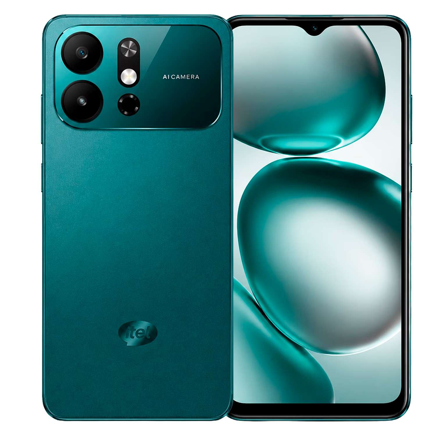 smartphone-itel-a100cs-a6611l-64gb-3gb-ram-dual-sim-tela-66-verde-1413434-d5liy Smartphone itel A100Cs A6611L 64GB 3GB RAM Dual SIM Pantalla 6.6" - Verde - Imagen 1