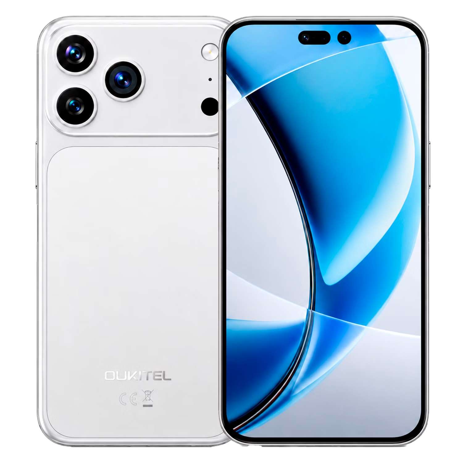 smartphone-oukitel-c17-plus-256gb-6gb-ram-dual-sim-nfc-tela-69-prata-1416190-n21yb Smartphone Oukitel C17 Plus 256GB 6GB RAM Dual SIM Pantalla 6.9" - Plata - Imagen 1