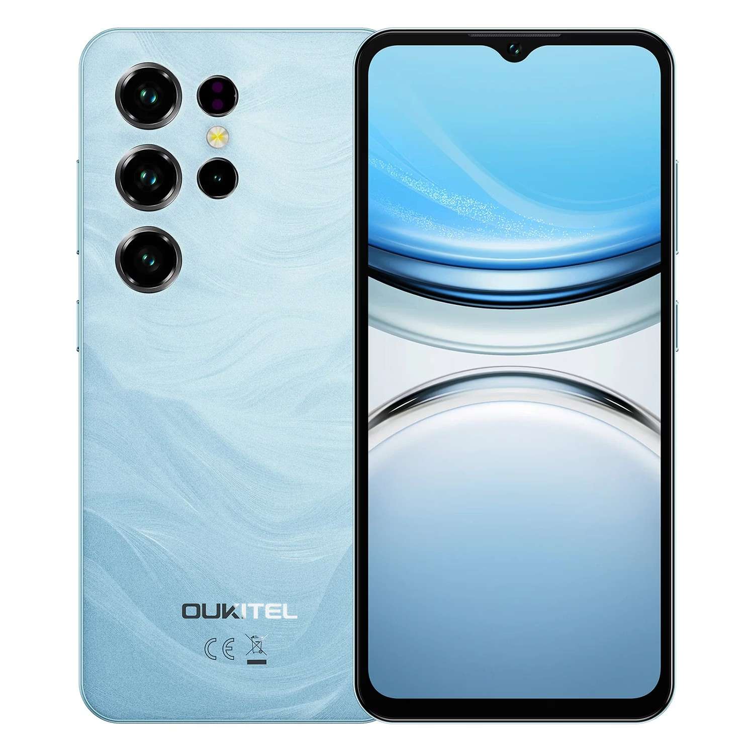 smartphone-oukitel-c2-256gb-4gb-ram-dual-sim-tela-652-azul-1413687-99hya Smartphone Oukitel C2 256GB 4GB RAM Dual SIM Pantalla 6.52" - Azul - Imagen 1