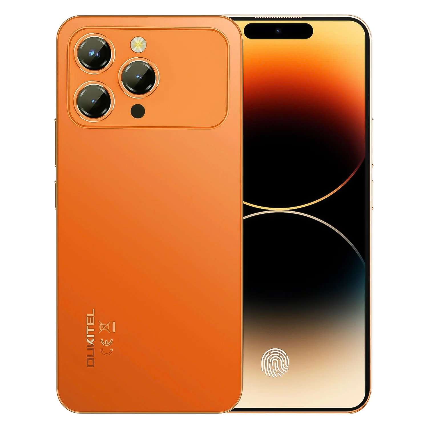 smartphone-oukitel-p1-pro-256gb-4gb-ram-dual-sim-tela-67-laranja-1417234-4lei4 Smartphone Oukitel P1 Pro 256GB 4GB RAM Dual SIM Pantalla 6.7" - Naranja - Imagen 1