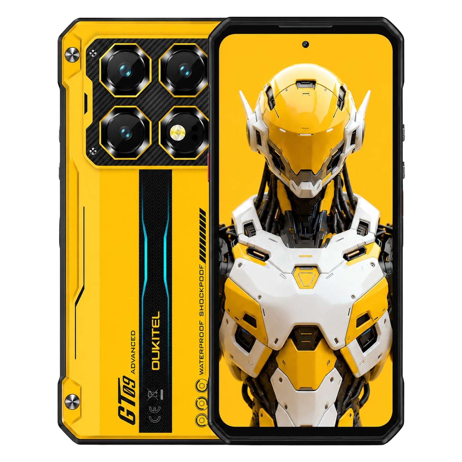 smartphone-oukitel-wp60-5g-512gb-12gb-ram-dual-sim-tela-72-amarelo-1354799-40e0b Smartphone Oukitel WP60 5G 512GB 12GB RAM Dual SIM Pantalla 7.2" - Amarillo - Imagen 1