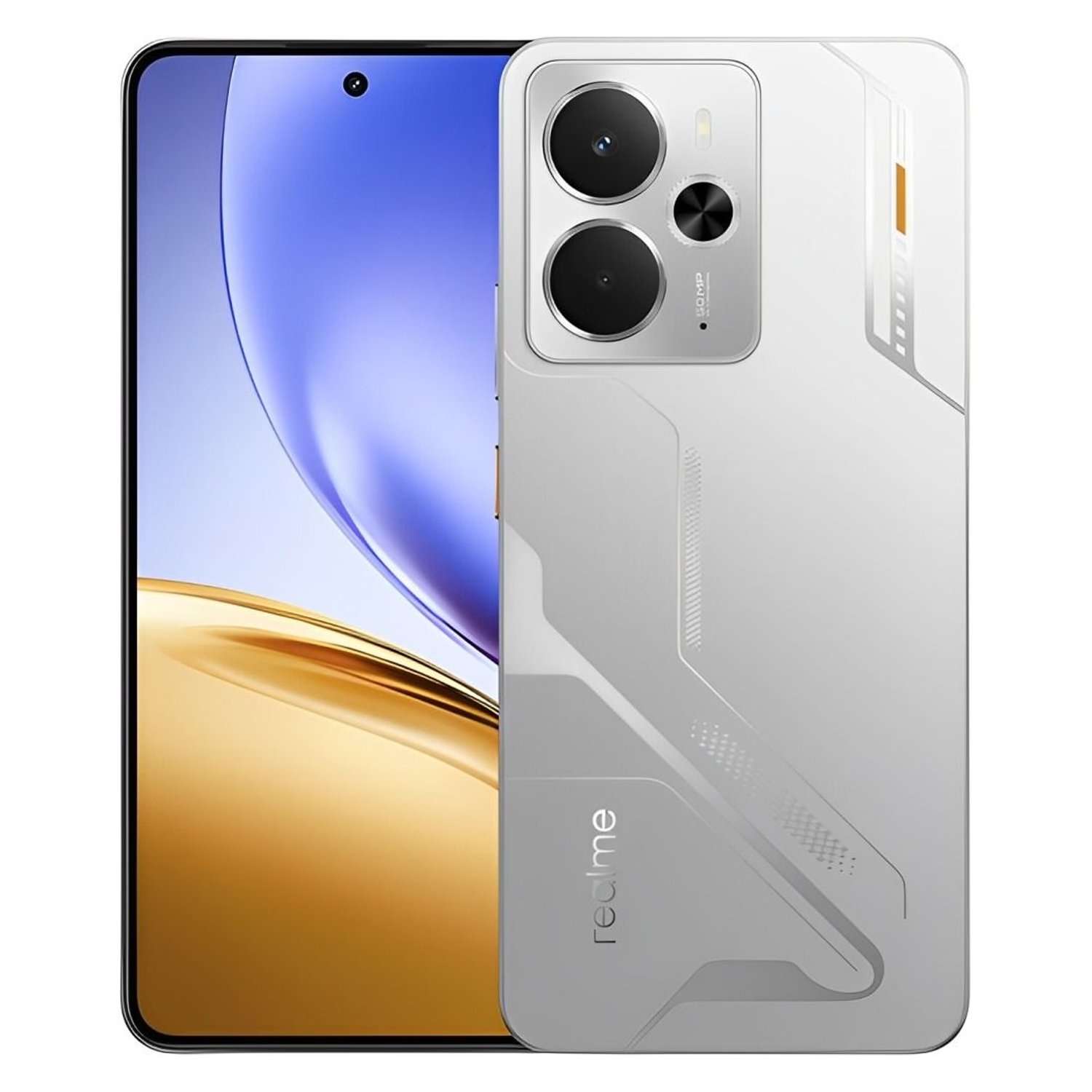 smartphone-realme-14-5g-rmx5070-512gb-12gb-ram-dual-sim-tela-6-67-prata-anatel-1324907-94951 Smartphone Realme 14 5G RMX5070 512GB 12GB RAM Dual SIM Pantalla 6.67" - Plata (Anatel) - Imagen 1