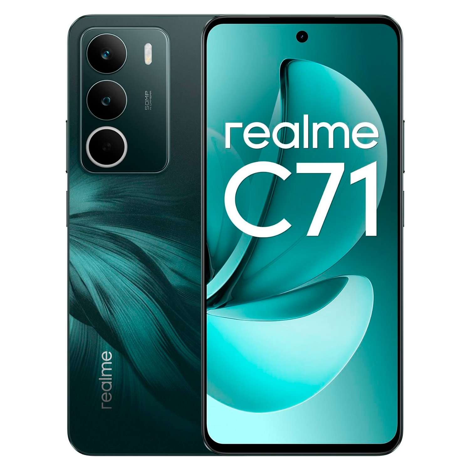 smartphone-realme-c71-5g-rmx3943-128gb-6gb-ram-dual-sim-tela-6-67-verde-anatel-1262223-79136 Smartphone Realme C71 5G RMX3943 128GB 6GB RAM Dual SIM Pantalla 6.67" - Verde (Anatel) - Imagen 1