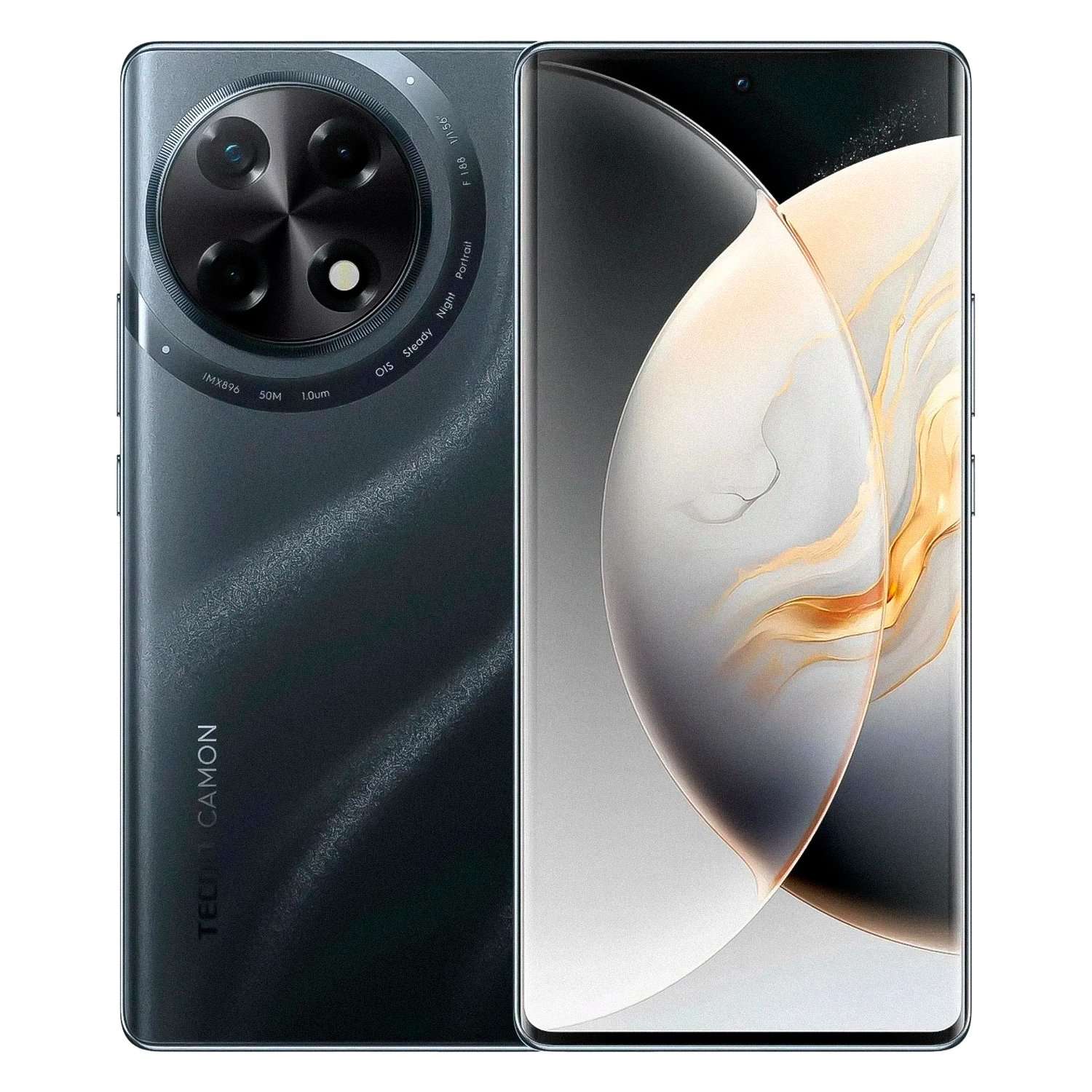 smartphone-tecno-camon-30s-cla5-256gb-8gb-ram-dual-sim-tela-6-78-preto-1152159-96142 Smartphone Tecno Camon 30S CLA5 256GB 8GB RAM Dual SIM Pantalla 6.78" - Negro - Imagen 1