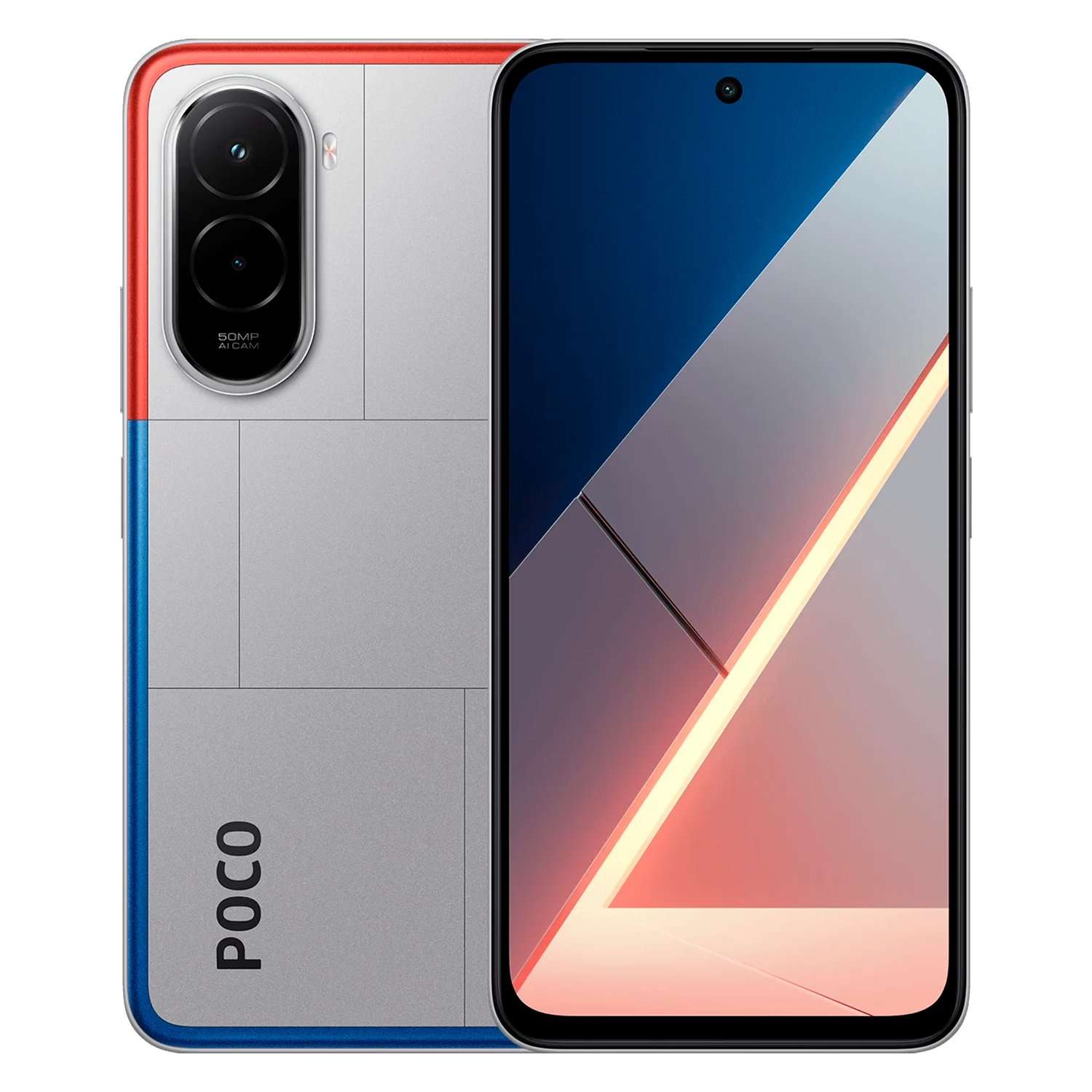 smartphone-xiaomi-poco-m7-4g-global-256gb-8gb-ram-dual-sim-tela-6-9-prata-1257045-37778 Smartphone Xiaomi Poco M7 4G Global 256GB 8GB RAM Dual SIM Pantalla 6.9" - Plata - Imagen 1