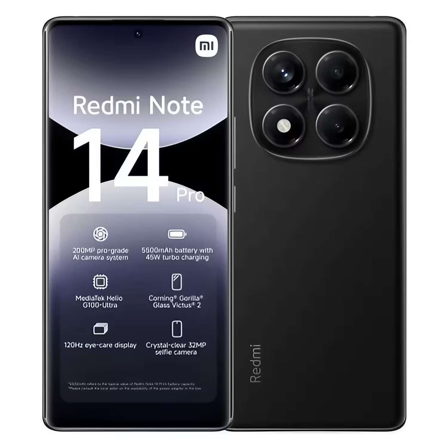 smartphone-xiaomi-redmi-note-14-pro-4g-global-256gb-8gb-ram-dual-sim-tela-6-67-preto-1167924-87532 Smartphone Xiaomi Redmi Note 14 Pro 4G Global 256GB 8GB RAM Dual SIM Pantalla 6.67" - Negro - Imagen 1