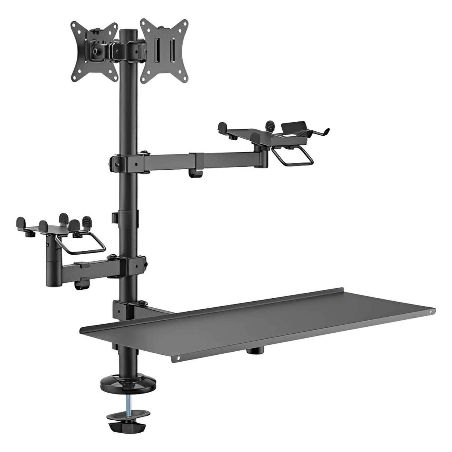 suporte-ftx-ftx-02ld-articulado-17-a-32-para-2-monitores-preto-1208399-23033 Soporte FTX FTX-02LD Articulado 17" a 32" para 2 Monitores - Negro - Imagen 1