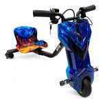 Triciclo Eléctrico HYE HY-TR02 8.5" 250W - Azul Naranja
