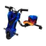 Triciclo Eléctrico HYE HY-TR02 8.5" 250W - Azul Naranja - Imagen 2