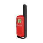 Walk Talk Motorola T-110 16MIL-25km - Negro Rojo - Imagen 2